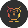 Logo la chouette agence web design à Lyon